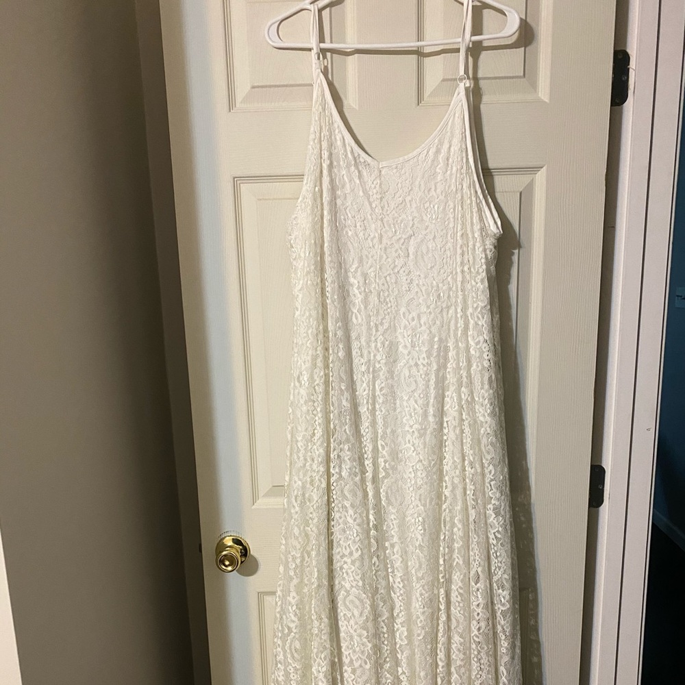 TORRID floor length flowy dress